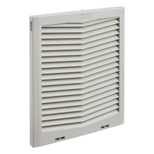 Rejilla de Escape / IP54 / HF13 13 in (325 mm) / Plástico / Click-Fit / Gris Claro
