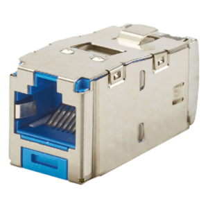 Conector Jack RJ45 Blindado / Categoría 6 / 10GBase-T / Terminación sin Impacto / HDBaseT 100 m (328 ft) / Mini-Com TG