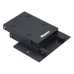 Soporte para 2 Casetes HD Flex / 12 Puertos / 4.1" (104.1 mm) Ancho / 5.98" (151.9 mm) Alto / Negro