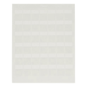 Etiquetas Auto-Laminadas / 5000 Unidades / Láser/Inyección / 3-7.1 mm (0.12-0.28 in) / 12-10 AWG / Poliéster Blanco