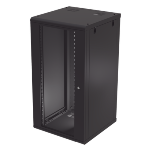 Gabinete de Pared 24U / 635 mm Profundidad / 19 pulgadas / Acero Reforzado / 100 kg Carga / 2.08 ft Profundidad