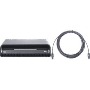 Amplificador de Streaming / 125W @ 8Ω Clase D / 2 Canales / AirPlay 2 + Google Cast / Bluetooth 5.3 LE Audio / HDMI eARC / Cable Óptico Toslink 4.6 m (15.1 ft) / Multiroom
