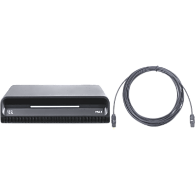 Amplificador de Streaming / 125W @ 8Ω Clase D / 2 Canales / AirPlay 2 + Google Cast / Bluetooth 5.3 LE Audio / HDMI eARC / Cable Óptico Toslink 4.6 m (15.1 ft) / Multiroom