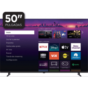 Smart TV QLED / 50 Pulgadas / 4K UHD / Dolby Audio / Wi-Fi / 3 HDMI / VESA 200x200 mm