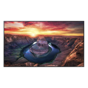 Pantalla Profesional LED / 65" / UHD 4K 3840x2160p / 500 Nits / Operación 24/7 / IP5X / Tizen 7.0 / Wi-Fi y Bluetooth