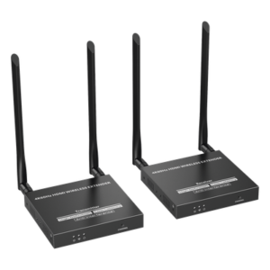 Extensor HDMI Inalámbrico / 4K@60Hz / Transmisión 50 m (164 ft) / Banda 5.1-5.2 GHz / HDMI 2.0 / HDCP 2.2 / Latencia 130-180ms