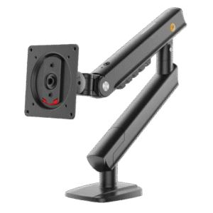 Soporte de Brazo Ergonómico para Monitor / 17"-32" / Carga 2-7 kg / Ajuste de Altura 419 mm / Rotación ±90° / VESA 75×75 y 100×100