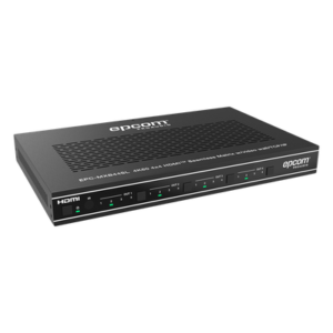 Matriz HDMI / 4×4 / Conmutación Sin Interrupciones / Video Wall 10 Modos / 4K@60Hz 4:4:4 / HDMI 2.0b / Control Web, IR, RS-232, TCP/IP