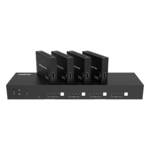 Extensor HDMI 4x4 / 18 Gbps / 4K@60Hz 4:4:4 / 70 m (230 ft) CAT6 / HDR10 / Dolby Vision / Web GUI