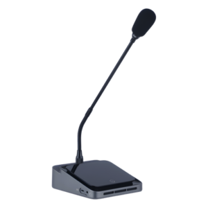 Micrófono Inalámbrico de Mano / Rango UHF 640-690 MHz / Potencia Ajustable 7 Niveles / Autonomía >10 Horas / Display OLED / Mute por Caída