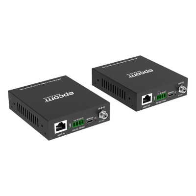 Extensor USB 3.0 / Hasta 100 m (328 ft) por CAT6a / PoC Bidireccional 24 Vcc / RS-232 / 4x USB-A / 5 Gbps