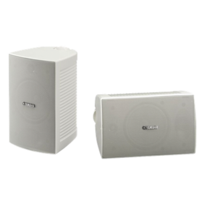 Altavoz de Montaje en Pared / 2 Vías / Woofer 4 in / Tweeter 1 in / IPX3 / 8 Ohms / 70/100V / Color Blanco / Par