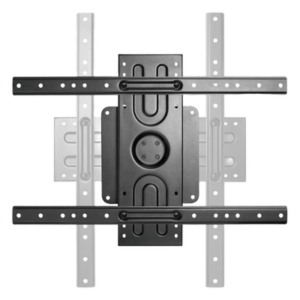 Soporte de Pared Rotativo para Pantallas / 37 a 80 Pulgadas / Rotación 360° / Carga 50 kg / VESA 200x200 a 600x400 / Perfil 45 mm