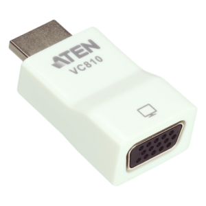 Adaptador de HDMI a VGA / 1920x1200 / Plug-and-Play / Sin Alimentación Externa