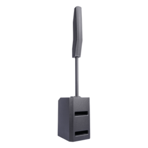 Sistema Line Array Activo Portátil / 1200 W RMS / Woofer 12'' / 8 Drivers 3.5'' / SPL Máx 128 dB / Cobertura 140°H x 40°V