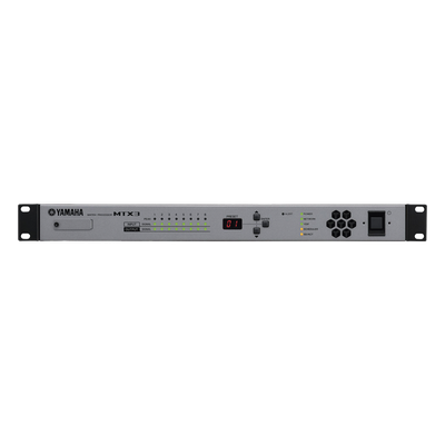 Procesador Matricial de Audio / 26 Entradas / 8 Salidas / Multi-Zona Comercial / 85.3 ft Alcance