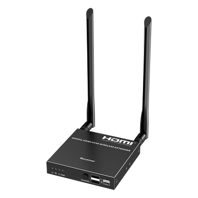 Extensor HDMI Inalámbrico / 4K@60Hz / Receptor Adicional / Banda 5G / Alcance 50 m (164 ft) / Control KVM / Transferencia IR