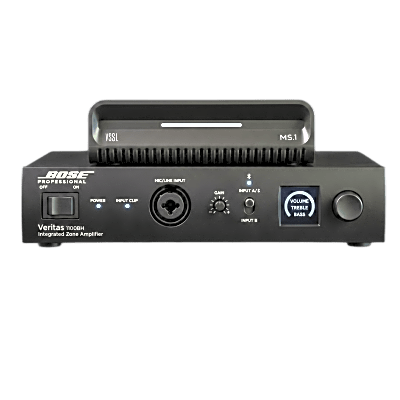 Kit Amplificador y Streamer / 100W / 70V/100V / DSP 24-bit/48kHz / PoE o USB-C / HDMI eARC / Bluetooth LE Audio / Wi-Fi / Control4-Crestron-Savant