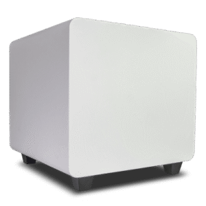 Subwoofer Activo / 10 Pulgadas / 300W RMS / Down-Firing / Recinto Sellado / Crossover Ajustable 33-200 Hz / Acabado Blanco Mate