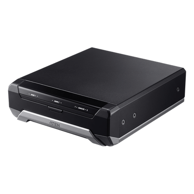 Capturadora de Video UVC / Dual HDMI a USB-C / 4K@60 fps / HDR10 / Mezclador 2 Canales / Plug and Play