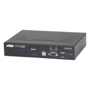 Extensor KVM sobre IP / 4K UHD 60Hz / HDMI 2.0 / USB 2.0 / Fibra Óptica / 22.75x17.16x5.48 cm