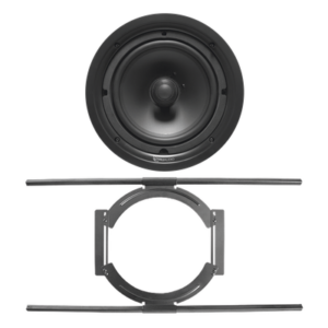 Bocina de Techo / 2 Vías / Woofer 6 in / Tweeter 1 in / 90 W / 90 dB / 52 Hz - 20 kHz / Rejilla Sin Marco / Soporte para Techos Suspendidos