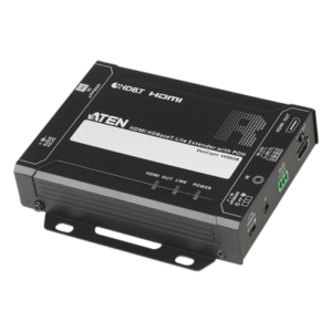 Receptor HDMI HDBaseT-Lite con PoH / 4K a 35 m (115 ft) Cat 5e/6 / 40 m (131 ft) Cat 6a / 1080p a 60 m (197 ft) Cat 5e/6 / 70 m (230 ft) Cat 6a / HDBaseT Clase B / PoH PD