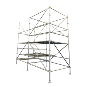 Andamio / Sistema Modular de Estructura Metálica / Hasta 6 m (19.7 ft) de Altura / Conexión por Cuñas / Acero Q355B-Q235B-Q195B