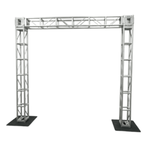 Portería de Aluminio / 3m x 3m (9.8ft x 9.8ft) / Carga 1000 kg / DIN 1999-1-1 / Truss 40x40cm