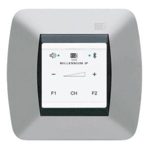 Mando de Audio IP / Control Táctil / Bluetooth 5.0 / Alimentación PoE 802.3af / Montaje en Pared o Superficie