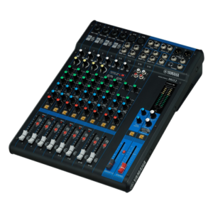 Mezcladora de Audio Analógica / 12 Canales / 6 Entradas Micrófono-Línea / 2 Buses de Grupo / Preamplificadores D-PRE / Compresores de 1 Mando