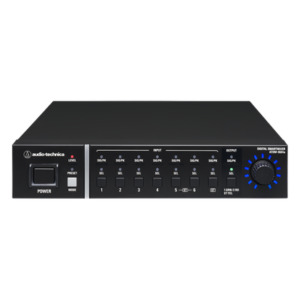 Mezclador Digital Automático / 6 Canales / Cancelación de Eco / 24-bit / Phantom 48V / Rack