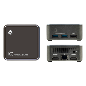 Controlador AV Virtual / 1 Instancia BRAINware / Wi-Fi 5 Dual Band / Ethernet Gigabit / 3 Puertos USB / Configuración sin Programación / 7x7x3.3 cm