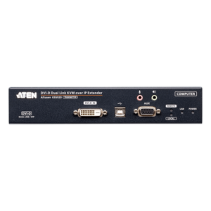 Transmisor KVM over IP 2K DVI-D Dual-Link | Dual SFP | PoE | Resolución hasta 2560 x 2048 | Transmisión sin pérdidas | Alimentación redundante | Gestión Centralizada CCKM