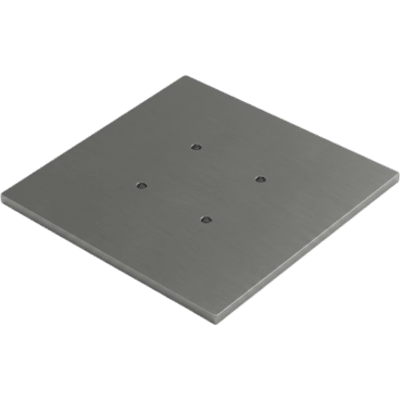 Base de Truss / 76 cm (2.49 ft) / Espesor 1 cm / Acero / 30 x 30 cm Tipo Americana / Patas 12 cm