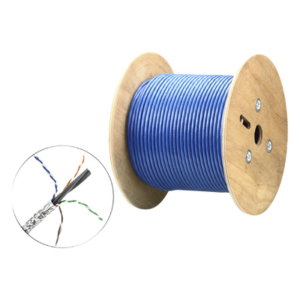 Cable SF/UTP / 4 Pares 23 AWG / 400 MHz / 4K / 305 m (1000 ft) / PoE+ / HDBaseT