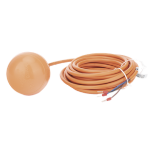 Interruptor de Nivel Tipo Flotador / Cable 5 m (16.4 ft) / Control de Nivel de Agua / Contacto Eléctrico por Flotación / Resistente a la Corrosión