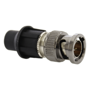 Conector BNC Macho / 75Ω / RG6-RG59-RG178 / CaP System / 27 mm / 1080p HD