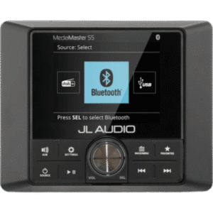 Reproductor Multimedia Estéreo Náutico / Resistente a la Intemperie IP67 / Pantalla LCD TFT Color 2.8 in (71 mm) / Resolución 320 x 240 / Bluetooth / DAB+ / Multi-Zone / NMEA 2000 / 4 x 25 W RMS / Alimentación 10-16 VCC