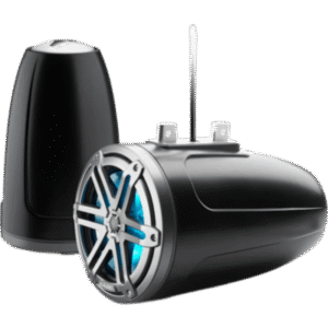 Par de Bocinas Cerradas para Torre / 7.7 in (196 mm) / Coaxial Cerrado / LED RGB / Rejilla Deportiva Gris / 70 W RMS / 4 Ω / 55 Hz-25 kHz / Sensibilidad 90.5 dB
