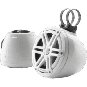 Par de Altavoces Coaxiales Cerrados 6.5" / Sistema VeX M3 / Rejilla Deportiva Blanca / Potencia 60 W RMS / Impedancia 4 Ω / Sensibilidad 89.5 dB / Respuesta de Frecuencia 100 Hz-25 kHz / Cono de Polipropileno Relleno de Mica / Tweeter de Cúpula de Seda