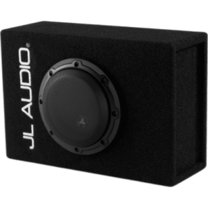 Subwoofer con Caja para Coche / 6.5″ / W3v3 / 150 W RMS / 2 Ω o 4 Ω / Amplificador Recomendado 50-150 W RMS / Carcasa con Puertos / Rejillas Incluidas / JL Audio MicroSub W3
