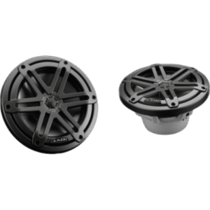 Par de Bocinas Náuticas Coaxiales / 7.7" / 70 W RMS / 90.5 dB / 45 Hz - 25 kHz / 4 Ω / Rejilla Deportiva Gris