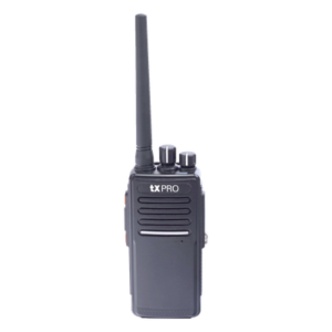 Radio Portátil UHF 400-512 MHz, Digital DMR y Analógico, 5 W, Incluye antena, batería, cargador y clip,  16 canales preconfigurados