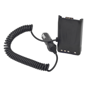 Cable Adaptador de Corriente Vehicular / 12V DC / Conector Encendedor de Cigarrillos / 200 mm / Compatible con Radios Kenwood NX y TK