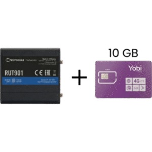 Router Industrial 4G LTE / Cat 4 150 Mbps / Wi-Fi 2.4 GHz / 4 Puertos Ethernet / Operación -40°C a 75°C (-40°F a 167°F) / Gestión Remota RMS