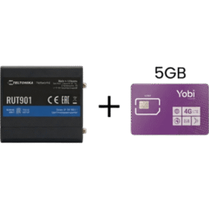 Router Celular Industrial / 4G LTE Cat 4 / 150 Mbps / Wi-Fi 2.4 GHz / 4 Puertos Ethernet / -40°C a 75°C / Gestión RMS Remota