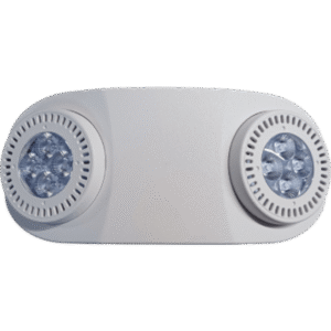 Luminaria de Emergencia LED / 700 Lúmenes / 5000K / Autonomía 90 min / Entrada Universal 120-277 VAC / 2 Cabezales Ajustables / IP Interior