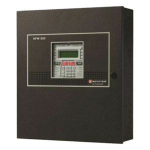 Panel de Control de Alarma Contra Incendio Direccionable / 50 Dispositivos / Comunicador IP y POTS Preinstalado / 2 Circuitos NAC / LCD 80 Caracteres / UL 864 10ª Edición