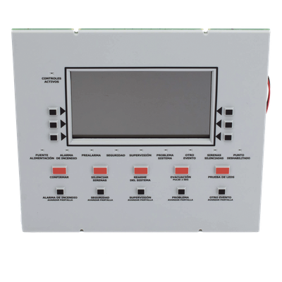 Anunciador Remoto LCD / 640 Caracteres / Textos en Español / Teclado de Goma / Puerto RDP 1219 m (4000 ft) / 160 Caracteres Visibles